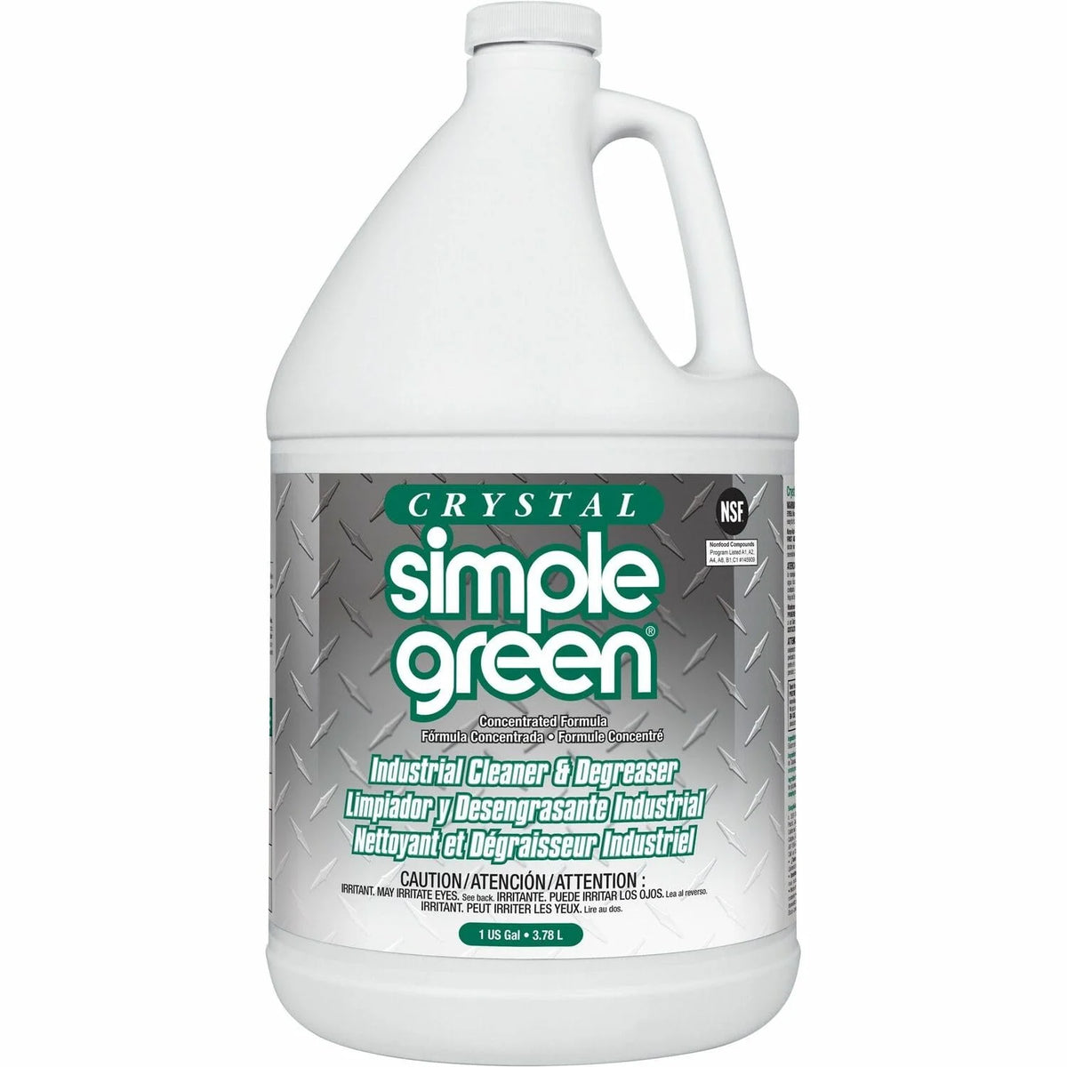 Simple Green 19128 Crystal Industrial Cleaner/Degreaser, 1gal (Case of 6)