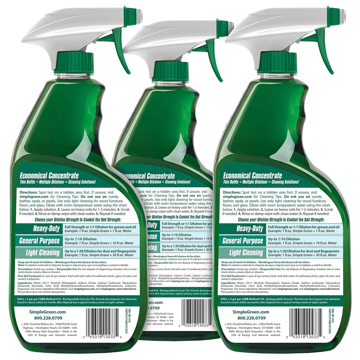 Simple Green AllPurpose Cleaner,32 Fl Oz,Original,(Pack of 6)