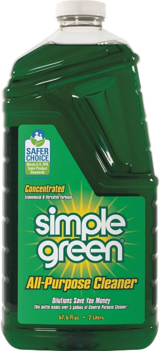 Simple Green 13014 67 All Purpose Cleaner, Green, 67.6 Fl Oz, 1 Count