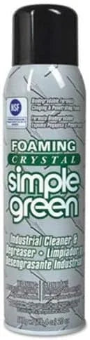 simple green Foaming Crystal Industrial Cleaner & Degreaser, 20 oz Aerosol, 12/Carton